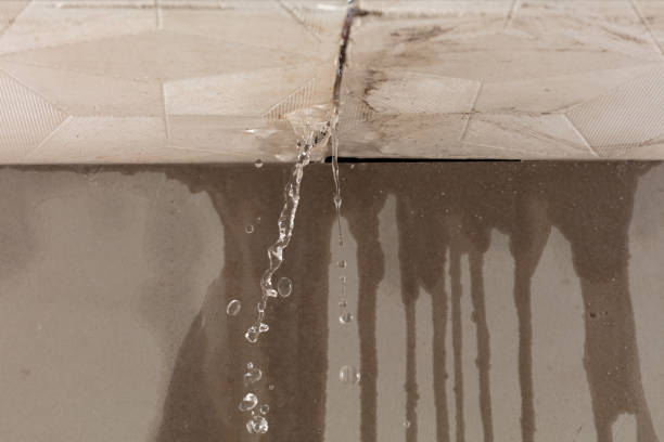 Professional Burst Pipe Cleanup technician working in Nome, ND